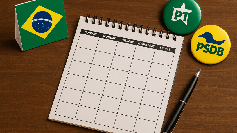 O papel decisivo das convenções partidárias no jogo político, segundo Márcio Coutinho.