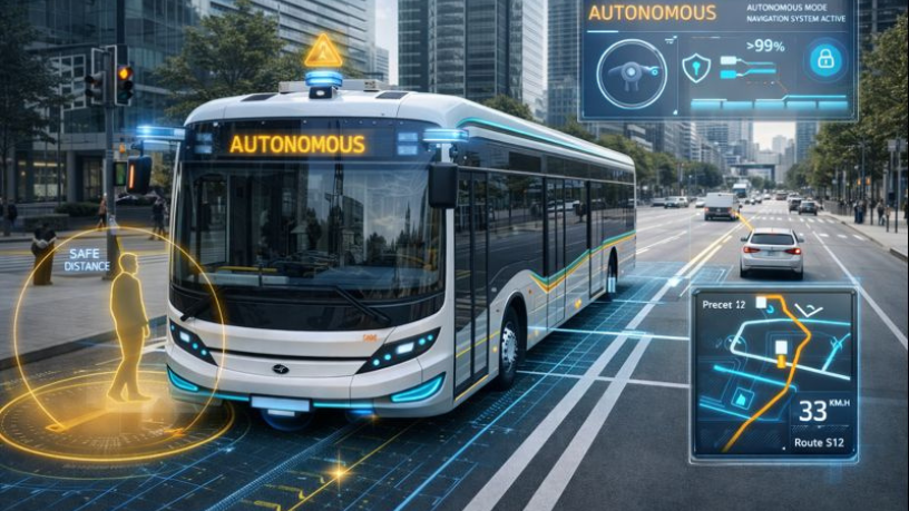 Para Aldo Vendramin, ônibus autônomos tornam as cidades mais eficientes e previsíveis.