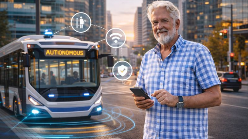 Ônibus autônomos levam direção assistida e segurança reforçada ao transporte público urbano, analisa Aldo Vendramin.