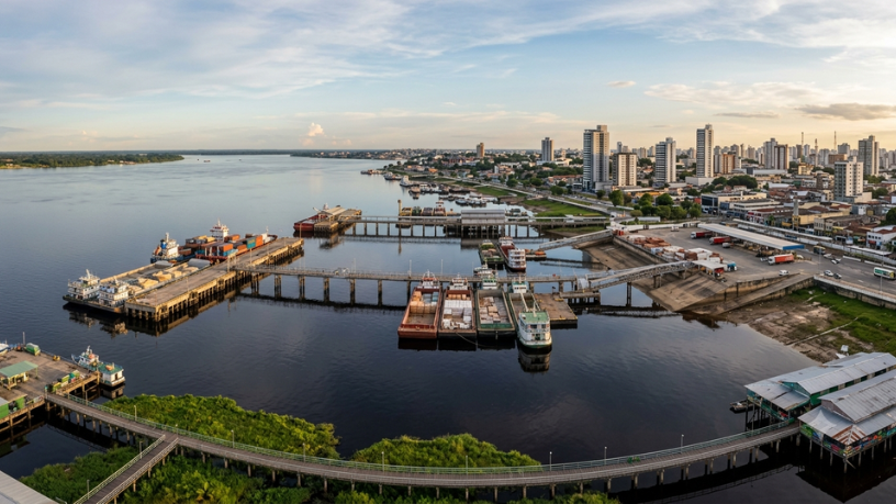 Manaus acompanha estabilização da cheia dos rios: o que muda para transporte, economia e rotina da população