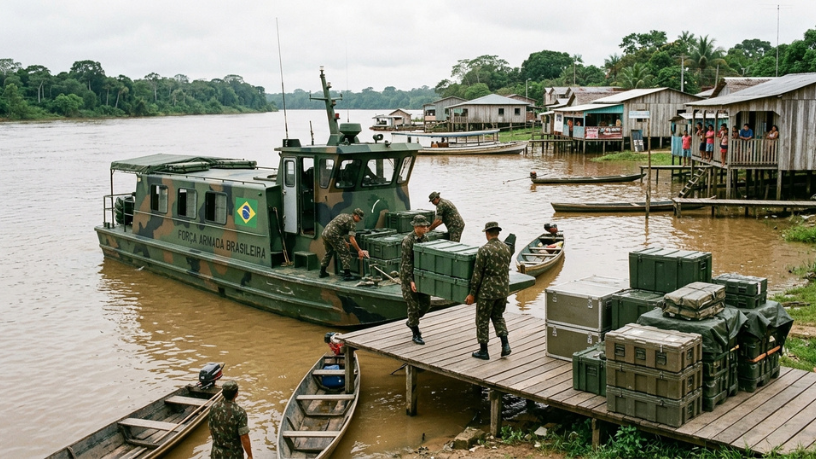 Força federal nas eleições do Amazonas: por que Manaus e outros 28 municípios terão reforço de segurança